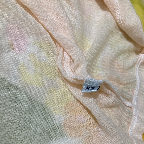 Wildfox Couture Kiss Me Island Tank Ghost Nude Size XS - Picture 3 of 8